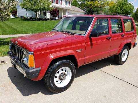 1987 Jeep Cherokee for sale at MEDINA WHOLESALE LLC in Wadsworth OH