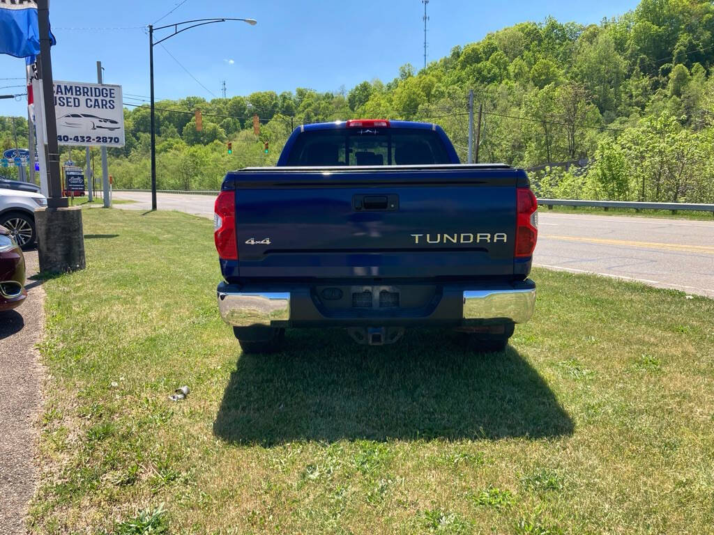 2015 Toyota Tundra for sale at Cambridge Used Cars in Cambridge, OH