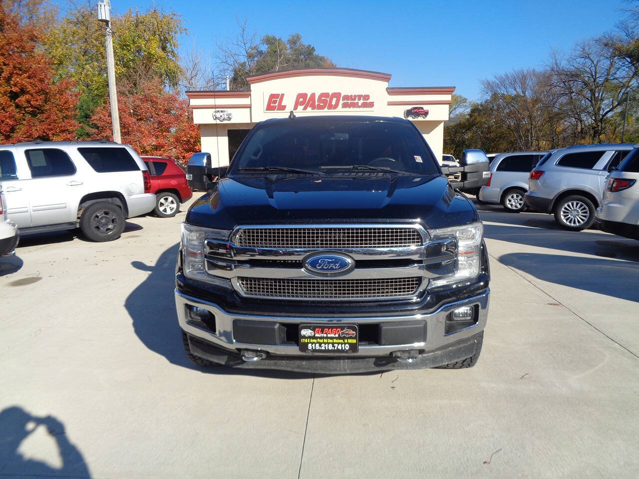 2018 Ford F-150 for sale at El Paso Auto Sale in Des Moines, IA