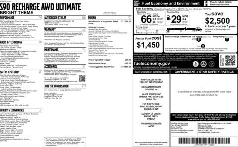 2024 Volvo S90 Recharge T8 Ultimate