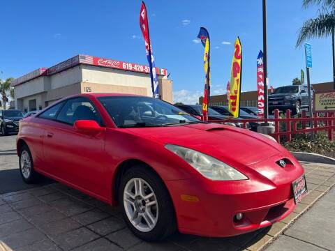 2000 Toyota Celica for sale at CARCO SALES & FINANCE in Chula Vista CA