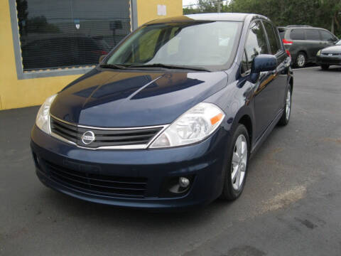 2012 Nissan Versa for sale at PARK AUTOPLAZA in Pinellas Park FL