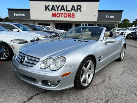 2007 Mercedes-Benz SL-Class for sale at KAYALAR MOTORS in Houston TX