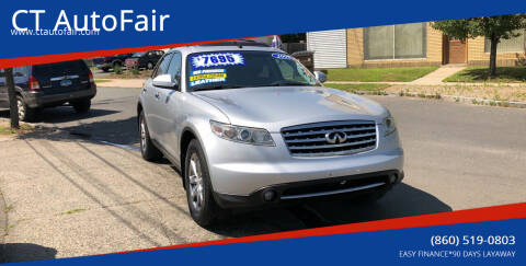 2008 Infiniti FX35 for sale at CT AutoFair in West Hartford CT