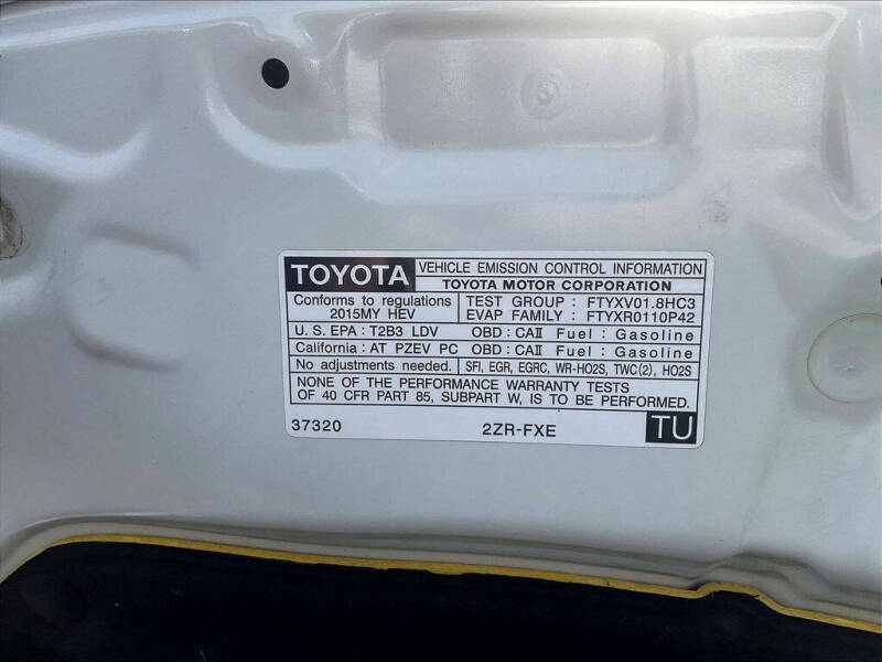 2015 Toyota Prius Two