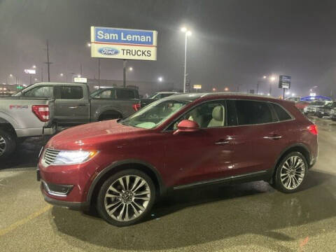 2016 Lincoln MKX for sale at Sam Leman Ford in Bloomington IL