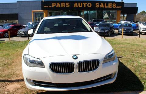 2013 BMW 5 Series for sale at Pars Auto Sales Inc in Stone Mountain GA
