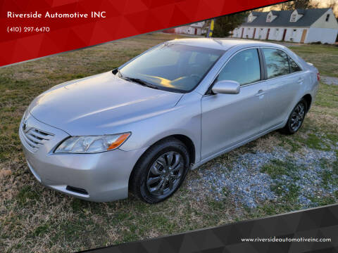 2008 Toyota Camry for sale at Riverside Automotive INC in Aberdeen MD