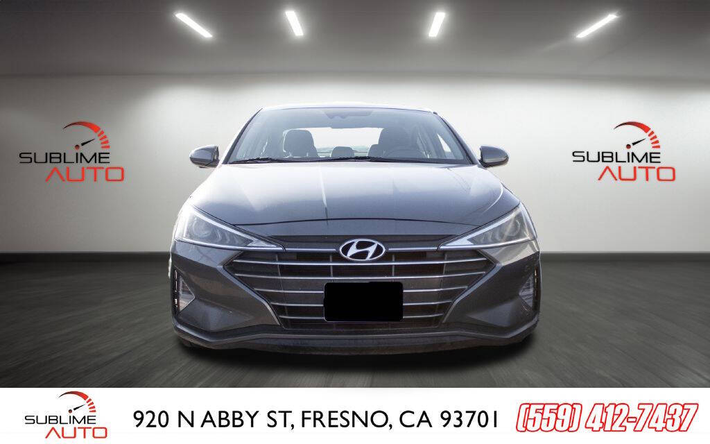 2019 Hyundai ELANTRA for sale at SUBLIME AUTO in Fresno, CA