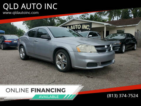2013 Dodge Avenger for sale at QLD AUTO INC in Tampa FL
