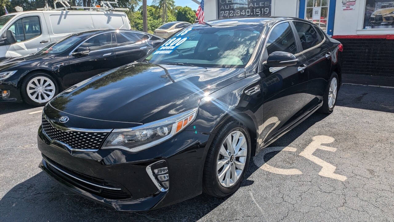 2018 Kia Optima for sale at Celebrity Auto Sales in Fort Pierce, FL