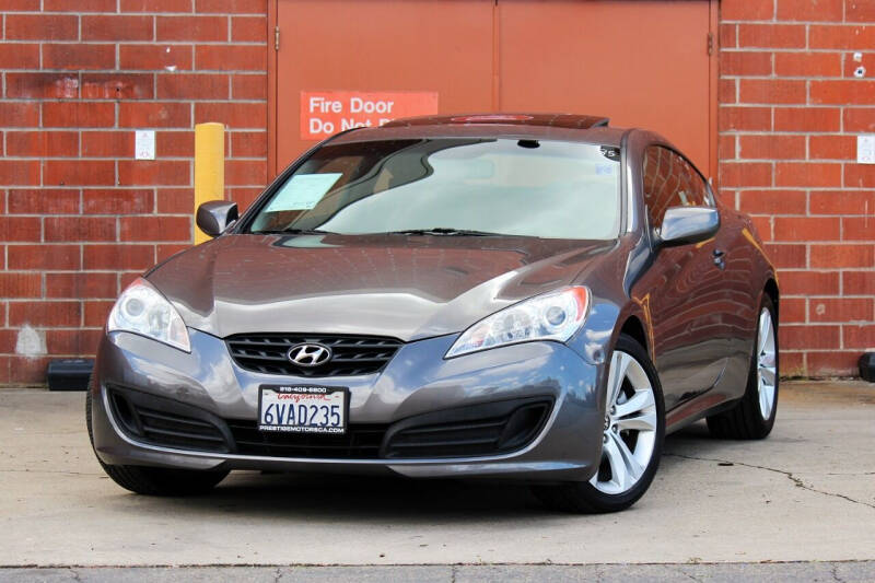 2012 Hyundai Genesis Coupe for sale at Prestige Motors in Sacramento CA