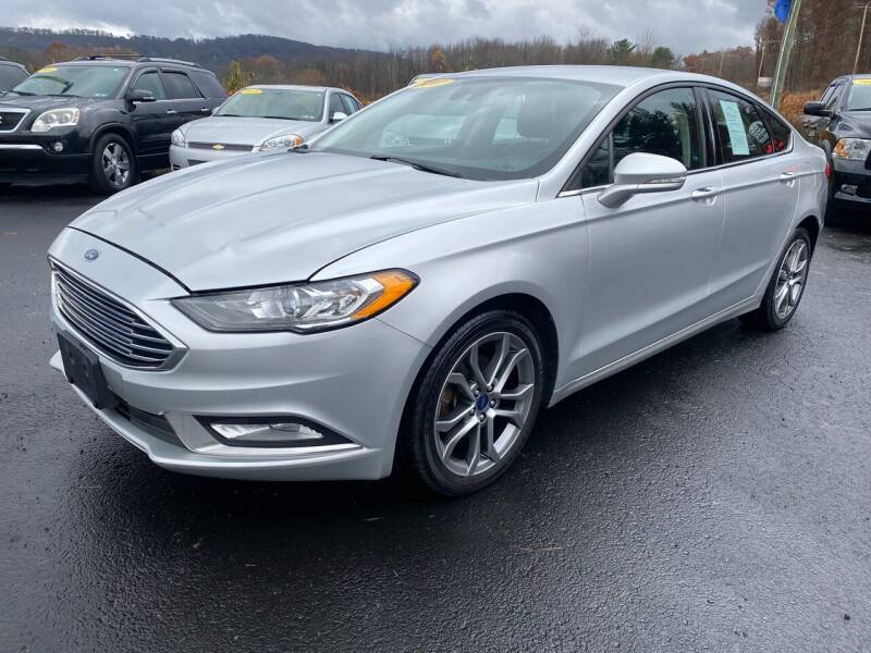 2017 Ford Fusion for sale at Pine Grove Auto Sales LLC in Russell PA