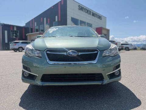 2016 Subaru Impreza 2.0i Limited