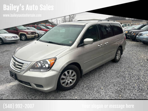 2008 Honda Odyssey for sale at Bailey's Auto Sales in Cloverdale VA