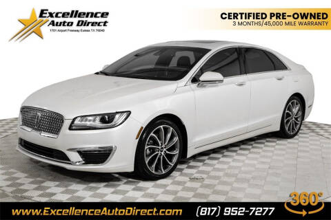 2019 Lincoln MKZ for sale at Excellence Auto Direct in Euless TX