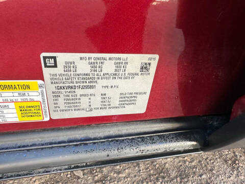 2015 GMC Acadia SLT-1