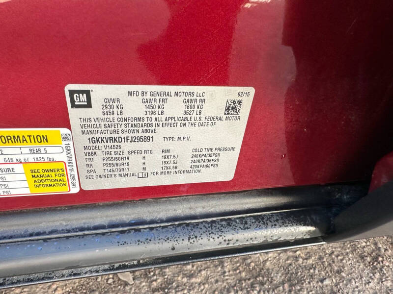 2015 GMC Acadia SLT-1