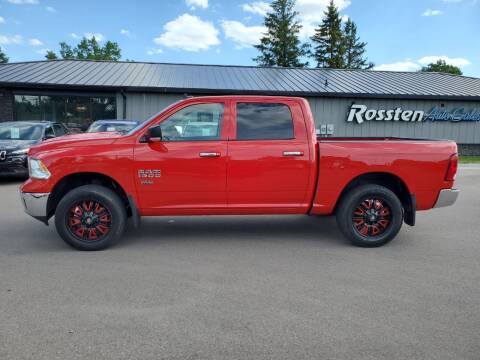 2016 RAM Ram Pickup 1500 for sale at ROSSTEN AUTO SALES in Grand Forks ND