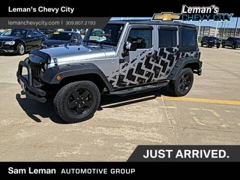 2015 Jeep Wrangler Unlimited for sale at Leman's Chevy City in Bloomington IL