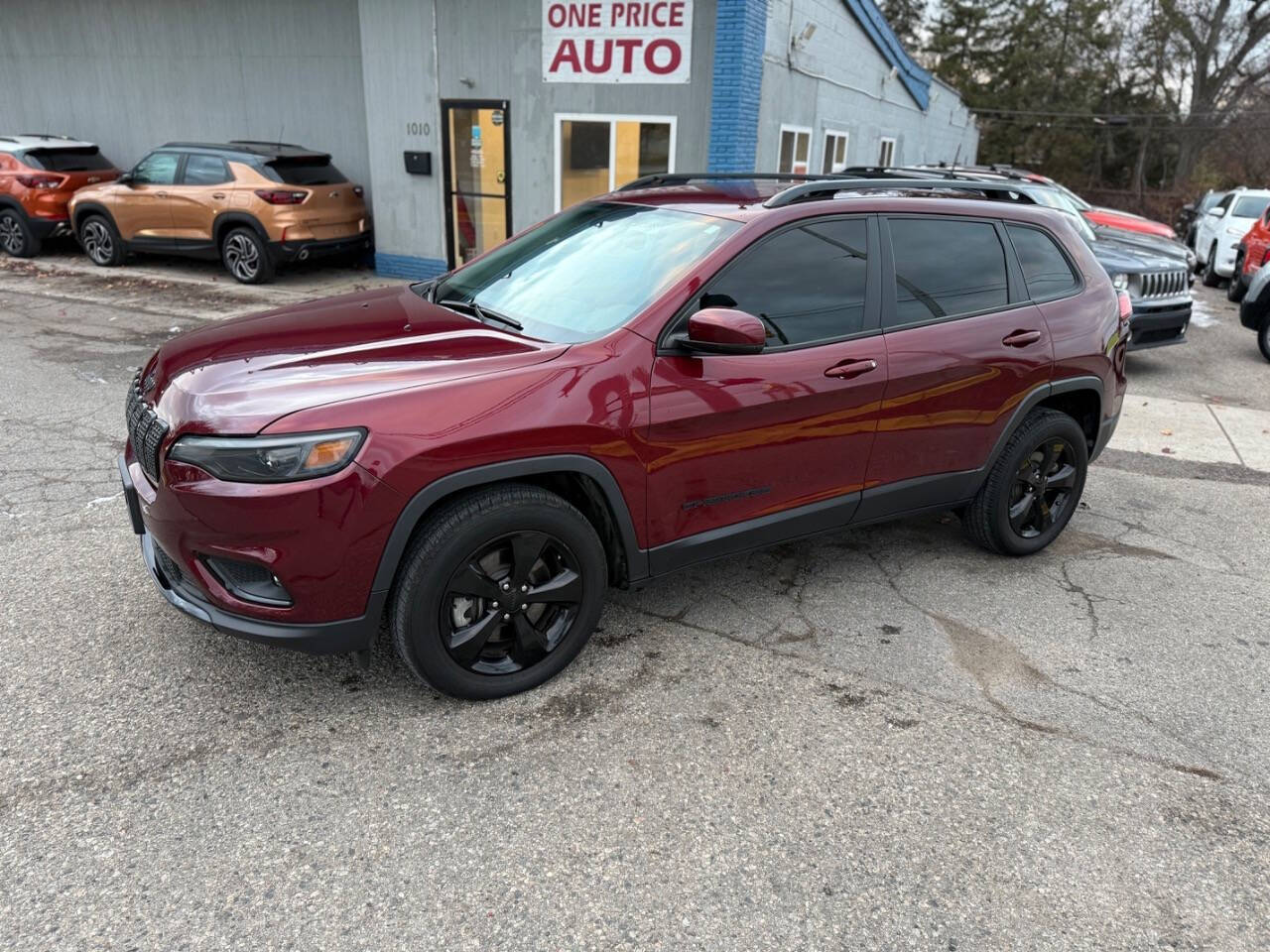 2021 Jeep Cherokee for sale at ONE PRICE AUTO in Mount Clemens, MI