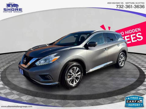 2016 Nissan Murano for sale at Shore Motor Group in Neptune City NJ