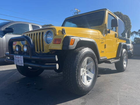 2001 Jeep Wrangler for sale at Cuquis Cars in Marina CA