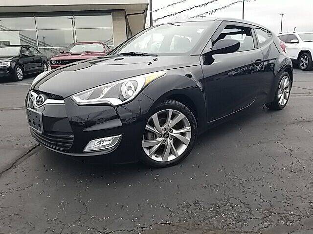 Used 2017 Hyundai Veloster  with VIN KMHTC6AD1HU306116 for sale in Bellefontaine, OH