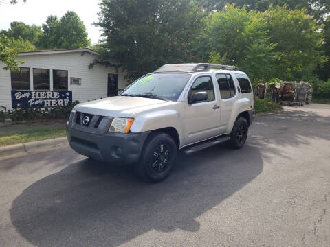 2008 Nissan Xterra for sale at TR MOTORS in Gastonia NC