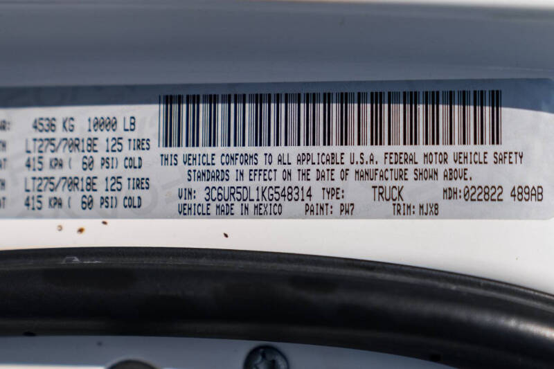 2019 RAM 2500 Big Horn