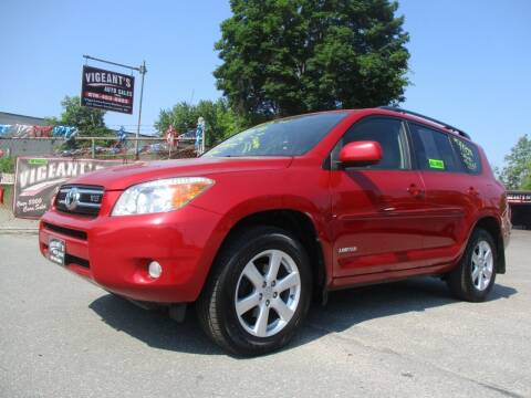 2007 Toyota RAV4 for sale at Vigeants Auto Sales Inc in Lowell MA