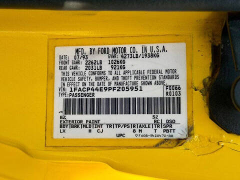 1993 Ford Mustang LX 5.0