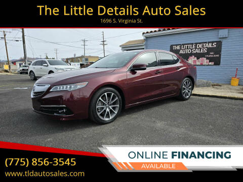2015 Acura TLX for sale at The Little Details Auto Sales in Reno NV