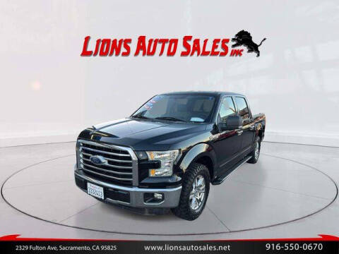 2016 Ford F-150 for sale at LIONS AUTO SALES in Sacramento CA