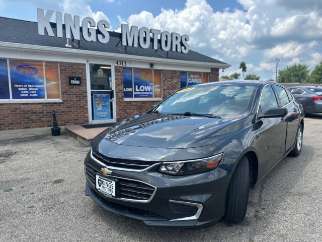 2017 Chevrolet Malibu for sale at Kings Motors in Dayton, OH