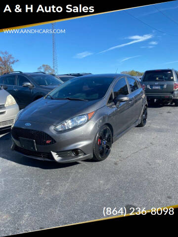 2016 Ford Fiesta for sale at A & H Auto Sales in Greenville SC