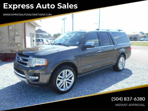 2015 Ford Expedition EL for sale at Express Auto Sales in Metairie LA