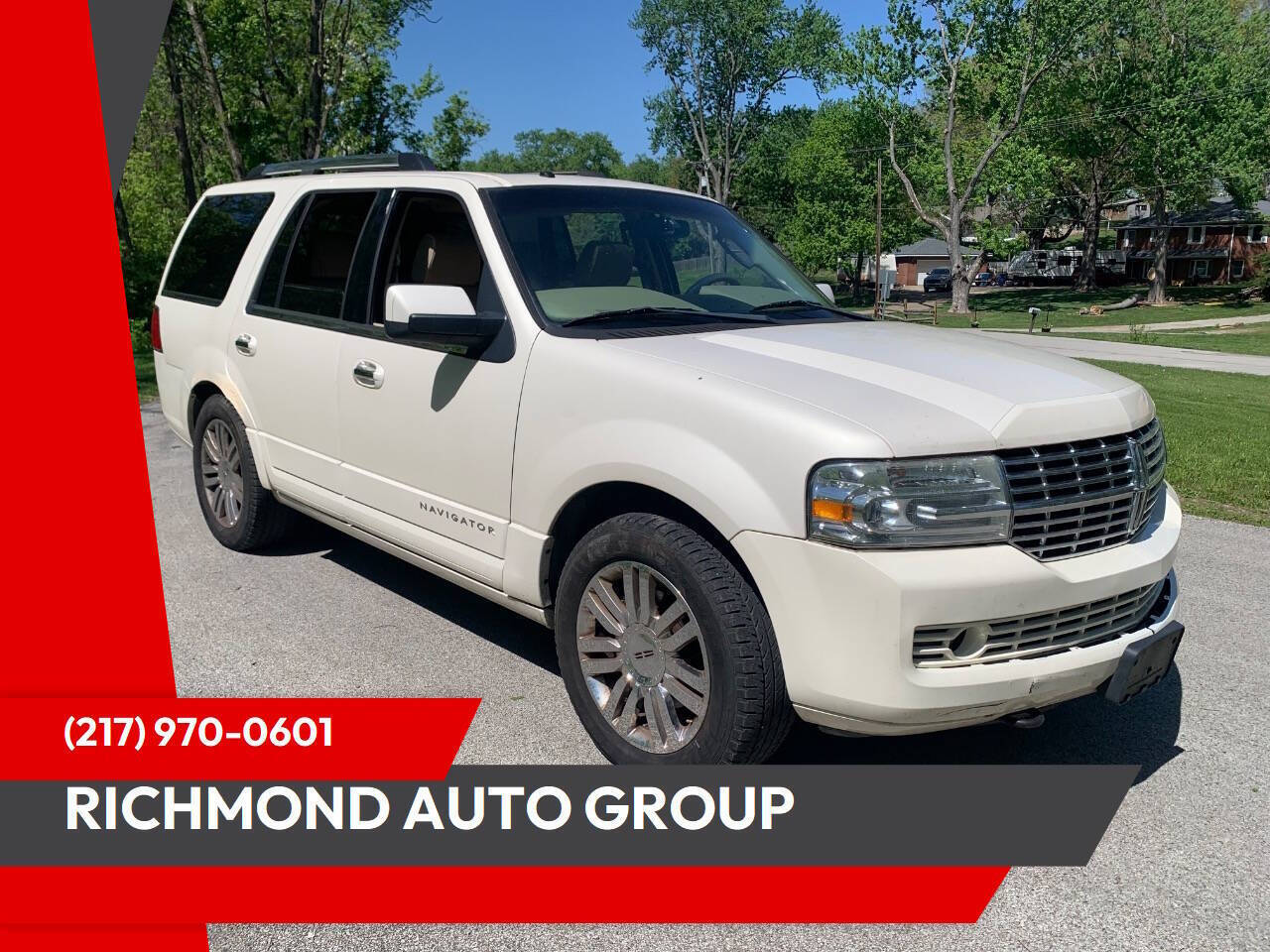 White Chocolate Clearcoat Tri-Coat 2007 Lincoln Navigator Luxury Luxury 4dr SUV 4WD 1