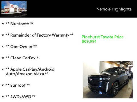 2023 Cadillac Escalade Sport