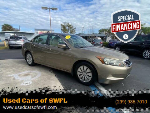 2009 Honda Accord for sale at Used Cars of SWFL in Fort Myers FL