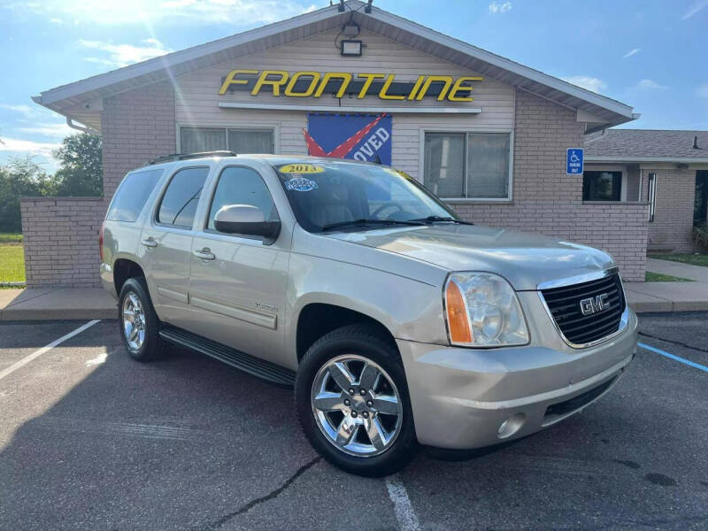 2013 GMC Yukon for sale at Frontline Automotive Services in Carleton MI