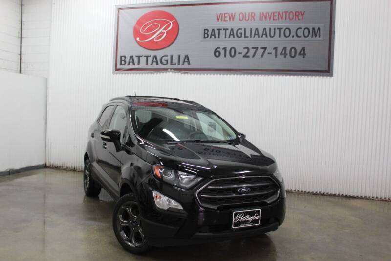 2018 Ford EcoSport for sale at Battaglia Auto Sales in Plymouth Meeting PA