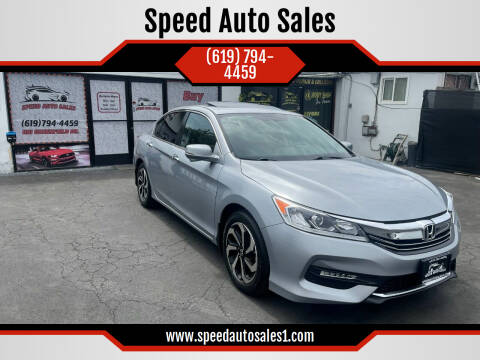 2017 Honda Accord for sale at Speed Auto Sales in El Cajon CA