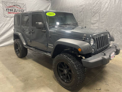 2018 Jeep Wrangler JK Unlimited for sale at GRAND AUTO SALES in Grand Island NE