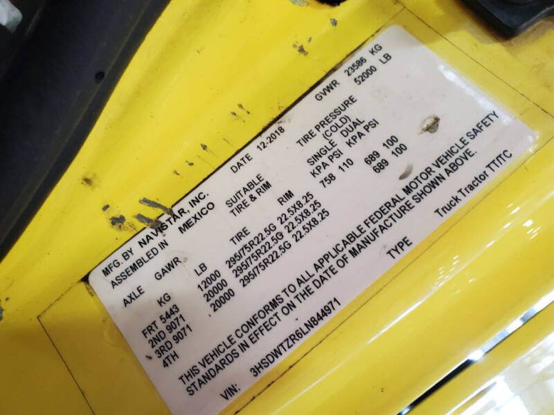 2020 International RH613