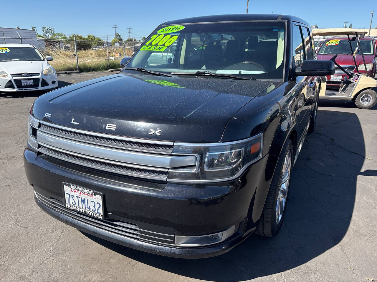 Black 2016 Ford Flex Limited AWD Limited 4dr Crossover w/EcoBoost 1