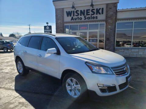 2013 Chevrolet Traverse for sale at Wisneski Auto Sales, Inc. in Green Bay WI