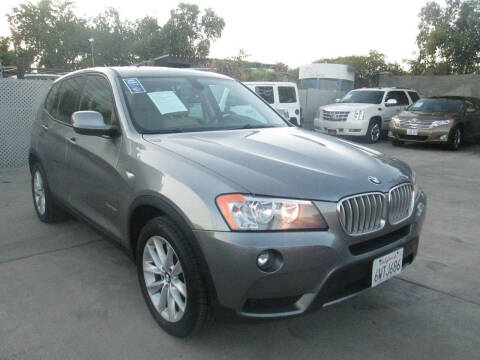 2013 BMW X3 for sale at Unique Plaza Auto Sales in Sacramento CA