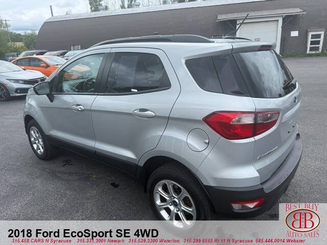 2018 Ford EcoSport SE