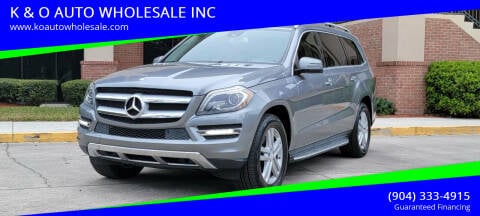 2014 Mercedes-Benz GL-Class for sale at K & O AUTO WHOLESALE INC in Jacksonville FL